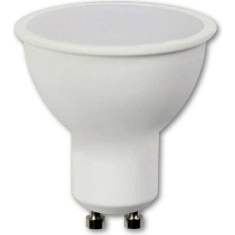 TrAdE Shop Traesio - Faretto Led Gu10 6 Watt Lampadina Gu10-04 Luce Fredda Calda Naturale - -Bianco Caldo      - (1/2)