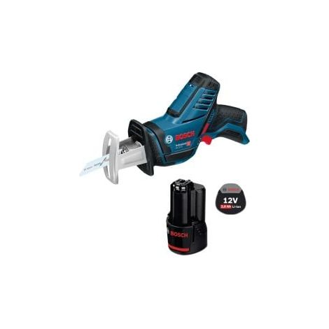 Bosch sega a batteria GSA 12V-14 / 1x 2,0 Ah batteria