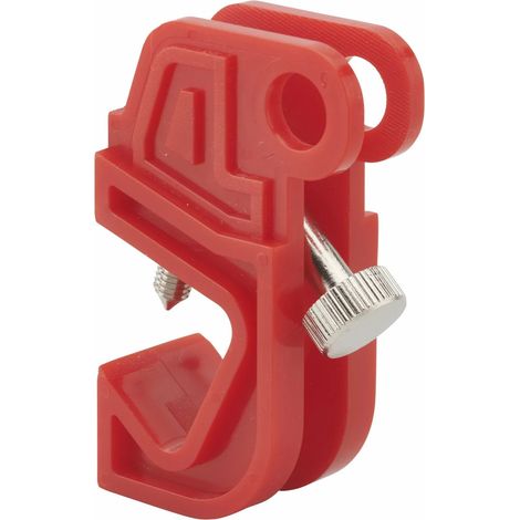 Verrouillage mini disjoncteur universel à molette pour levier de 10 à 17mm - THIRARD (1/3)
