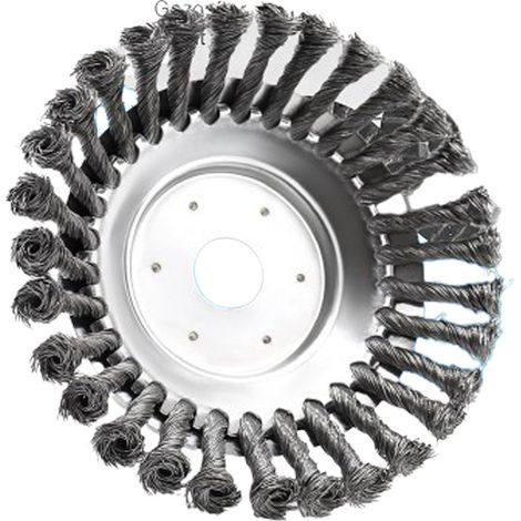 Tête De Débroussailleuse En Fil D'Acier 150mm Pour Coupe-Bordure Et Tondeuse À Gazon - Accessoire De Désherbage (1/5)