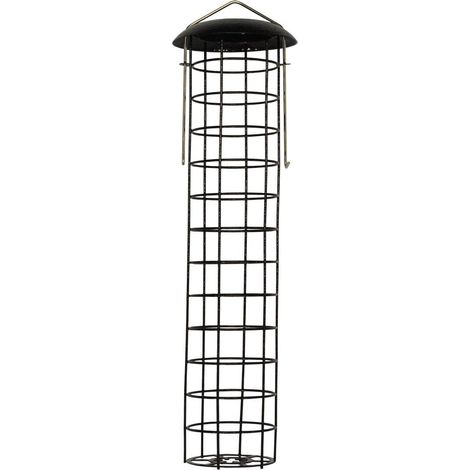 Large Hanging Suet Fat Ball Bird Feeder (1/5)