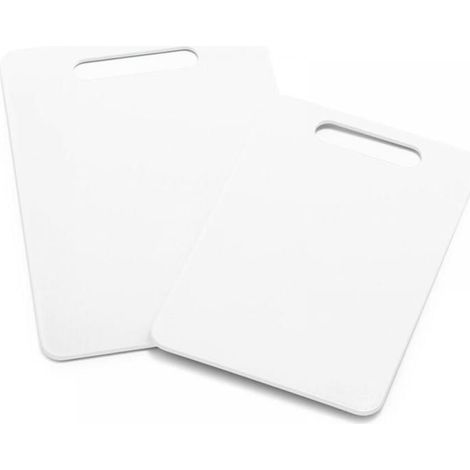 Planches à découper blanches, accessoires de cuisine, 2 pièces (1/5)
