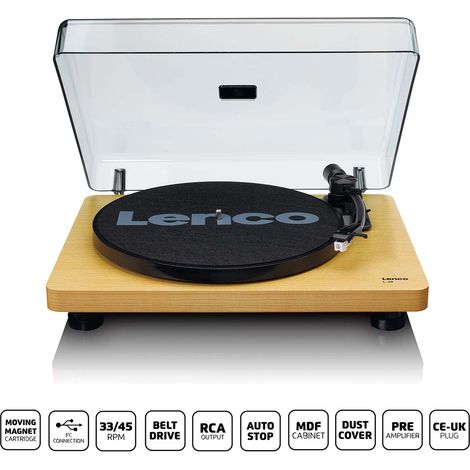 Giradischi con arresto automatico e codifica pc wood (1/5)