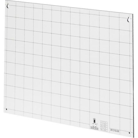 Scame piastra di fondo isolante per armadi easybox mis. 2  294x407 mm 655.0024