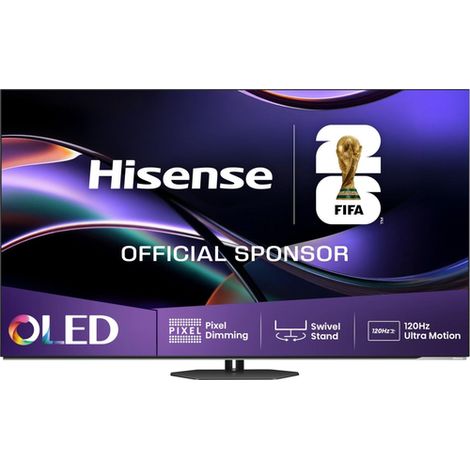 Hisense 65A85Q 165,1 cm (65”) 4K Ultra HD Smart TV Wi-Fi Nero, Grigio