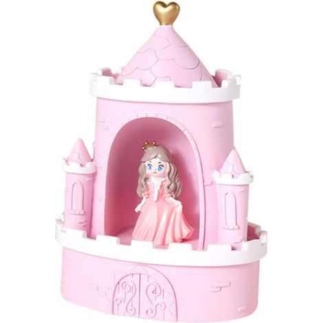 Veilleuse Château En Résine Pour Chambre D'garçon Et Filles (1/5)