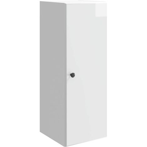 Armario de pared Blanco Brillante 33 x 34,5 x 90 cm vidaXL