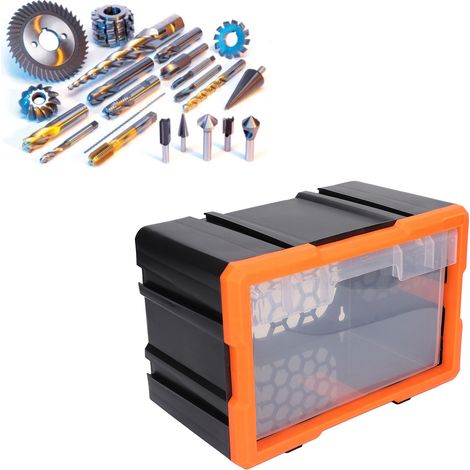 Boîte de rangement combinée pour composants électroniques Meike (tiroir, vis et autres pièces). (1/5)
