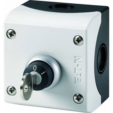 [GEBRAUCHT] B-Ware Eaton M22-WRS/KC11/I 216526 Schlüsseltaster 1S+1Ö IP66 grau 1 St. (1/2)