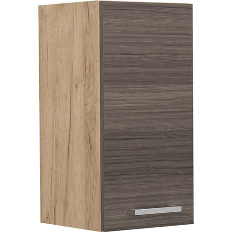 Pensile da cucina R-Line, Grigio nobile, 30 cm, Vicco