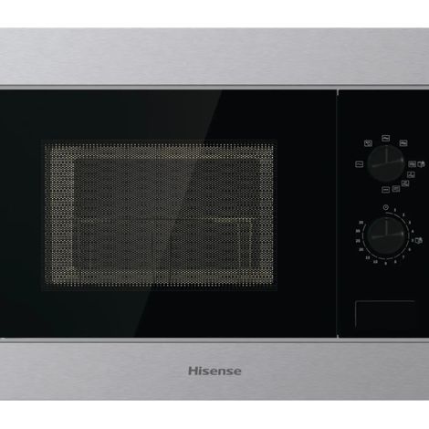 Hisense Einbau-Mikrowelle mit Grill BIM320G11X 20 L 800 W Edelstahl