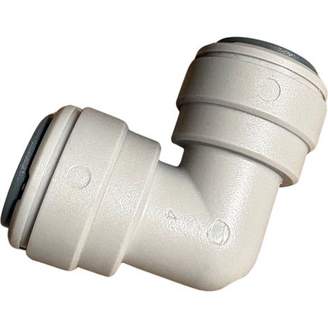 Raccord Rapide Coudé Union 3/8 pouces  Ez X 3/8 pouces  Ez Pour Osmoseur Et Purificateur D'eau