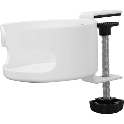 Porte-gobelet de bureau multifonctionnel, peu encombrant, au design moderne et minimaliste, pour tasse à café, tasse à thé ou bouteille d'eau (1/5)
