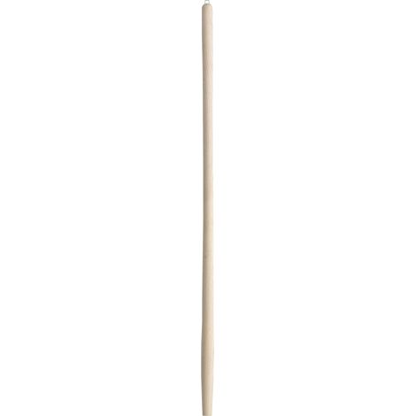 Manche De Rechange En Bois Pour Pelle Forgée Courbe 130 cm Bois De Frêne Compatible Avec Outils De Jardin Ø 30 mm Finition Poncée Et Vernie