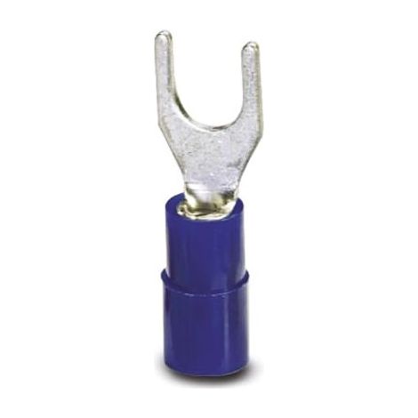 Cosse à fourche à sertir Phoenix Contact série C-FCI 2.5/M4 Isolé, Bleu 2.5mm² 1.5mm²
