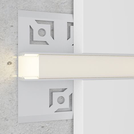 Profilé aluminium Orer - 2 mètres Aluminium - Ledme - LM3861 (1/3)