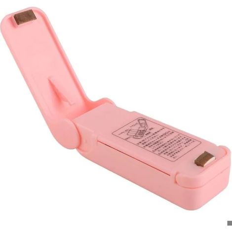 Mini Scelleur Thermique, Machine à Sceller Sous Vide Manuelle Portable pour Conserver les Aliments Frais et Collations (1/5)