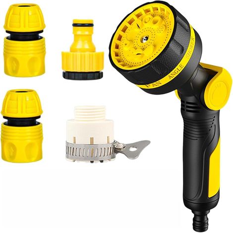 Pistolet pulvérisateur d'arrosage multifonction avec buse réglable (1/5)