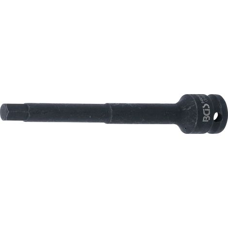 Kraft-Bit-Einsatz Länge 150 mm Antrieb Innenvierkant 12,5 mm (1/2") Innensechskant 10 mm (1/3)