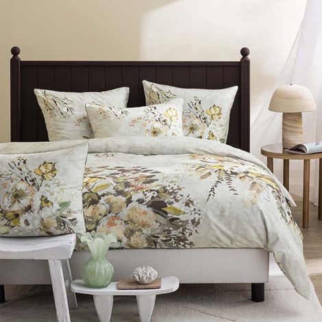 Housse de Couette imprimée en Satin de Coton, 240 x 220 cm (1/4)