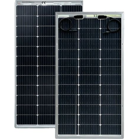 Solarmodul, bifaziale Technologie, wasserdichtes Design, 1 Stück bifaziales 120-W-Modul (1/2)