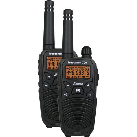 Talkie walkie stabo freecomm 700 8 canales usados 10 km (1/5)