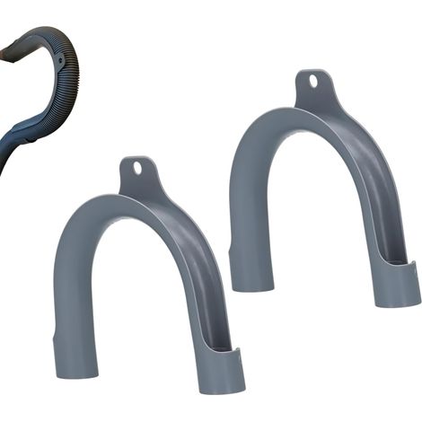 2 pièces Arc de Support en PVC incurvé pour Tuyau de vidange,Crochet de Tuyau de vidange,Supports de Drainage Robustes et durables,pour Machine à Laver et Lave-Vaisselle (1/5)