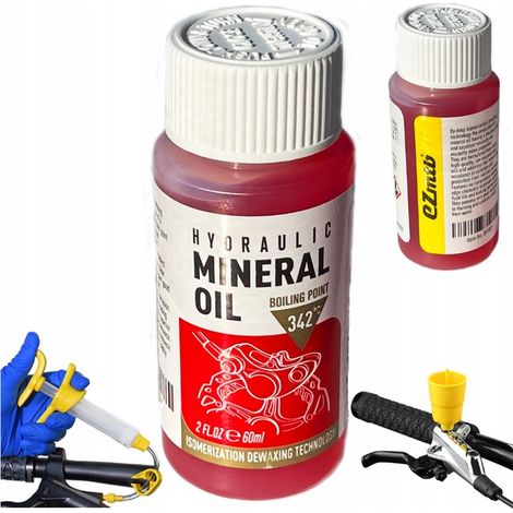 Mineralöl für hydraulische Scheibenbremsen an Fahrrädern EZmtb 60 ml