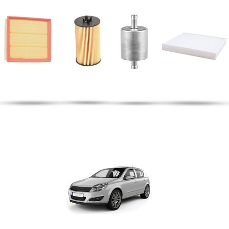 Kit tagliando 4 filtri compatibile con Opel Astra H ,GTC,SW 1.4 16v EcoFlex 66kw Dal 2010 (1/5)