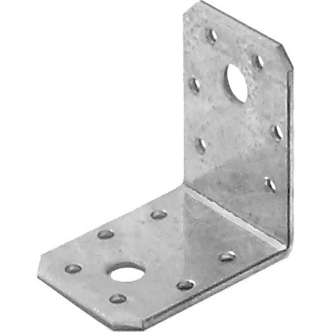 Soporte de montaje de acero galvanizado de 60x60x45 de espesor 2.5mm