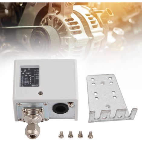 Pressostat SPC-120E pour chaudières, compresseurs d'air, séchoirs frigorifiques et refroidisseurs (contrôleur de pression 20 kg, interface standard AC125V/AC250V) (1/5)