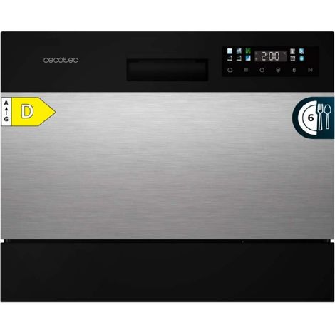 Cecotec Lavavajillas 6 cubiertos Bolero Aguazero 2300 Inox (1/3)