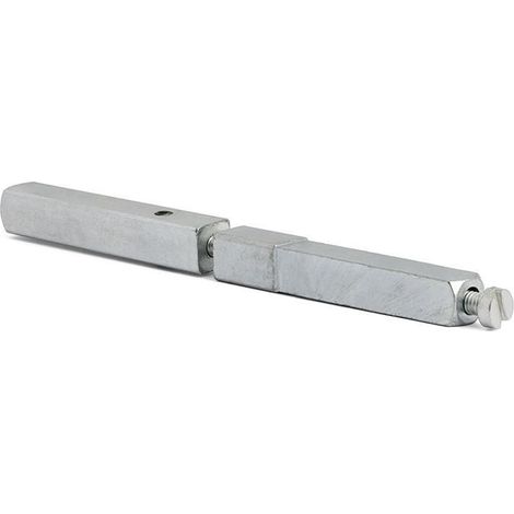 cuadradillo doble antipanico 9-9/9-8 p/acoplar antipanico a cerradura cortafuego