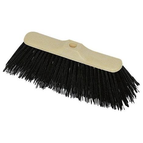 Scopettone Industriale in PVC con Setole Rigide 28 cm per Esterno