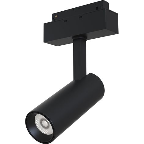 Spot rail monophasé noir LED 9W 4000K Maytoni Focus (1/5)