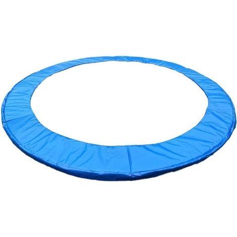 Housse De Trampoline pour Enfants Pare-Chocs De Couverture De Ressort Éponge Tampon Épaissie en PVC Assurer La Sécurité,Bleu,6FT (1/5)