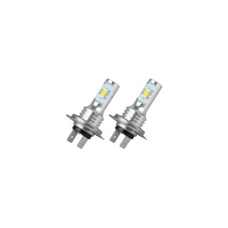 Kit di 2 lampadine LED H7 6500K Super White 80W 1000LM per fendinebbia e anabbaglianti. (1/4)
