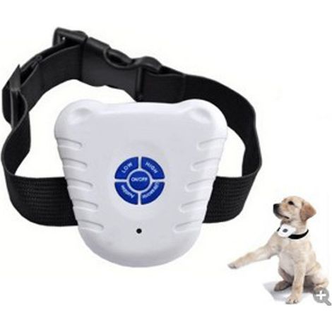 Collier anti-aboiement à ultrasons pour chien adapté aux chiens de petite et moyenne taille