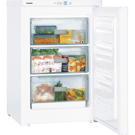 Liebherr GP 1213 - Congelatore Comfort, Libera installazione, Da tavolo, Bianco, 98 Litri, Classe E, 85.1 x 55.3 x 62.4 cm (1/5)