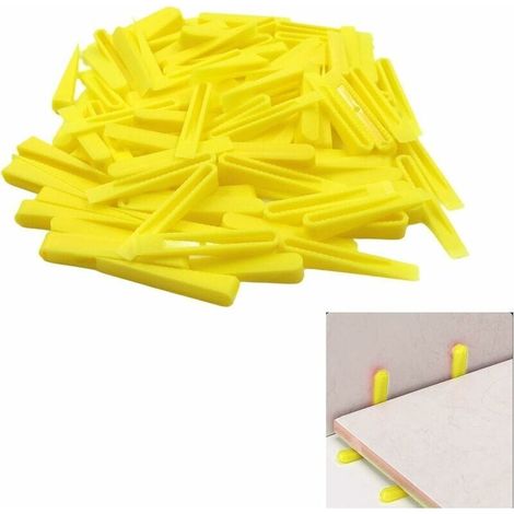 Cross Tile Leveler, Small - Individual Spacers, Inserts, Spacing, Fine Adjustment, Board Positioning, Joints, Helps with Grain Uniformity, Smooth Batch Cross Leveling MUMU (1/4)