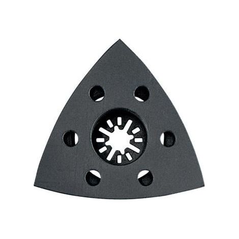 Placa de lijado triangular de esquina a esquina 93mm perforada velcro METABO (1/2)