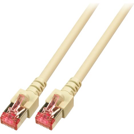Cordon de brassage RJ45 S/FTP cat. 6 LSZH gris 1,5 m