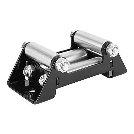 Rouleau de Câble de Treuil Universel Robuste, Distance de Trou de 125mm/5 Pouces, Guide-Câble, Aide à Réduire la Friction, Protège le Câble, Manipulation Facile (1/5)