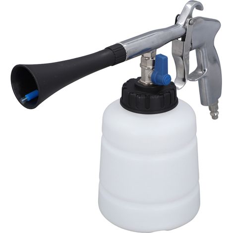 Pistolet de nettoyage intérieur de voiture haute pression avec buse de brosse pour le lavage et le nettoyage automobile. (1/5)