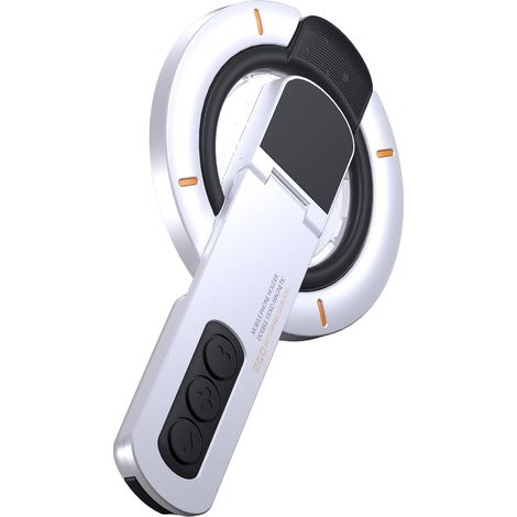 Adatto per MagSafe – Supporto per telefono con rotazione a 360°, supporto da palestra, supporto pieghevole e anello per dito in silicone – Design innovativo della cerniera con (1/4)
