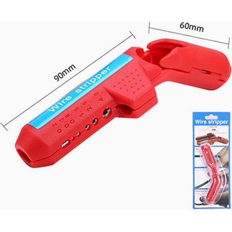 Outil universel à dégainer pour droitiers câbles 3G1 5G2 coaxiaux de données pince dénuder 135 mm (1/5)