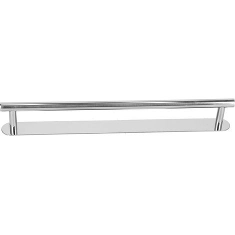 Portasciugamani in acciaio inox, da parete, autoadesivo, accessorio per il bagno, 50 cm (1/5)