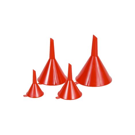 Ensemble d'entonnoirs en plastique pour la distribution d'huile, de lubrifiants et de fluides A1137