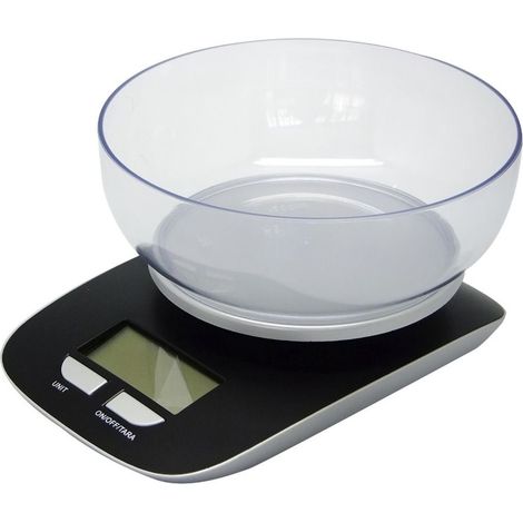 Digitale Küchenwaage mit LCD-Anzeige und Behälter (maximale Belastung 5kg)