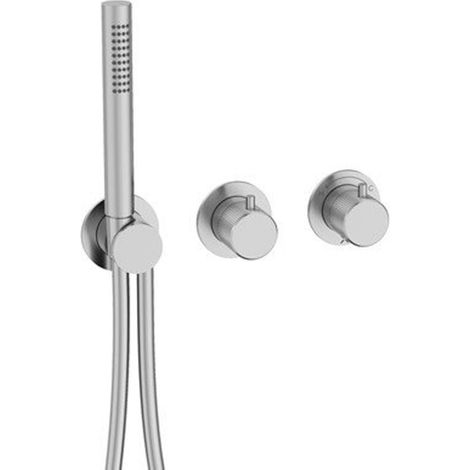 Crosswater Module 3ONE6 2 Ensemble panneau de commande avec douchette acier inoxydable